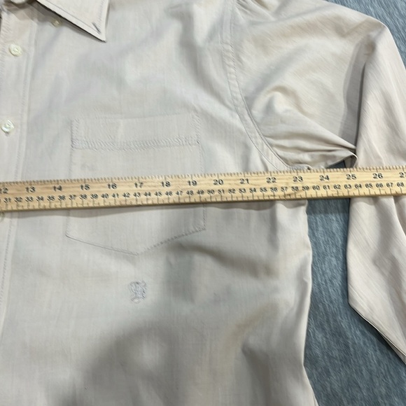 TOMMY HiLFIGER Men's Beige Shirt CX - Picture 9 of 9
